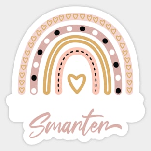 100 Days Smarter Teacher Sticker